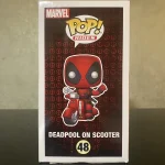 Funko Pop! Rides Marvel #48 Deadpool on Scooter Vinyl Figure Bobblehead Vaulted Collectible With Pro - Funko Pop Figure
