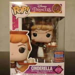 Funko Pop! Disney Princess #1342 Cinderella (WonderCon 2023 Limited Edition) Vinyl Figure Bobblehead - Funko Pop Figure