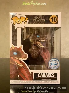Funko Pop! House of the Dragon #10 Caraxes (Target Con 2023 Limited Edition) Vinyl Figure Bobblehead - Funko Pop Figure