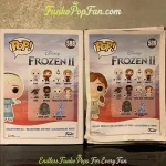 Bundle Funko Pop! Disney Frozen II #588 Young Elsa / #589 Young Anna Vinyl Figure Bobblehead Vaulted - Funko Pop Figure