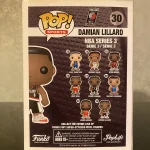 Funko Pop! NBA Sports #30 Damian Lillard Vinyl Figure Bobblehead Vaulted Collectible With Protector - Funko Pop Figure
