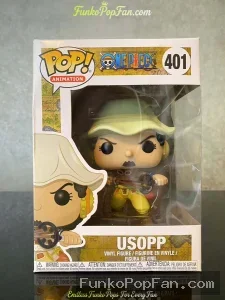 Funko Pop! Animation One Piece Usopp #401 Vinyl Figure Bobblehead Vaulted Collectible With Protector - Funko Pop Figure