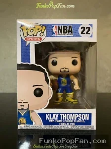 Funko Pop! Sports NBA #22 Klay Thompson Vinyl Figure Bobblehead Vaulted Collectible With Protector - Funko Pop Figure