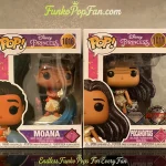 Bundle Funko Pop Disney Princess #1016 Moana (Diamond) / #1017 Pocahontas (Diamond) Vinyl Figure Bob - Funko Pop Figure