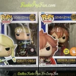 Bundle Funko Pop Animation Black Clover #1155 Charlotte (Chase Limited Edition) #1157 Mereoleona (Fl - Funko Pop Figure