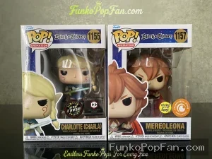 Bundle Funko Pop Animation Black Clover #1155 Charlotte (Chase Limited Edition) #1157 Mereoleona (Fl - Funko Pop Figure