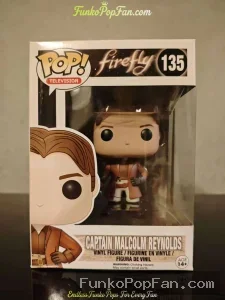 Funko Pop! Television Firefly #135 Captain Malcolm Reynolds Vinyl Figure Bobblehead Vaulted Collecti - Funko Pop Figure