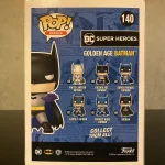 Funko Pop! DC Super Heroes Golden Age Batman #140 (Special Series) Vinyl Figure Bobblehead Vaulted C - Funko Pop Figure