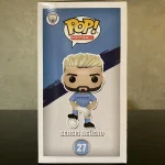 Funko Pop Football Manchester City #27 Sergio Aguero Vinyl Figure Bobblehead Vaulted Collectible Wit - Funko Pop Figure