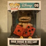 Funko Pop! Disney Trains Oogie Boogie in Dice Cart #09 Vinyl Figure Bobblehead Vaulted Collectible W - Funko Pop Figure