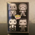 Bundle Funko Pop Universal Monsters 4 Pack Gemini Exclusive Metallic 1/300 pcs LE #100/#101/#102/#1. - Funko Pop Figure
