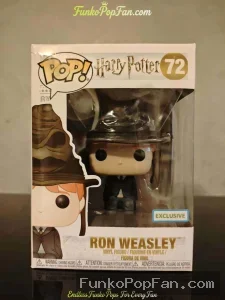 Funko Pop! Harry Potter Ron Weasley #72 (Sorting Hat) Exclusive Vinyl Figure Bobblehead Vaulted Coll - Funko Pop Figure