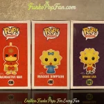 Bundle Funko Pop The Simpsons #496 Radioactive Man / #498 Maggie Simpson / #821 Demon Lisa Vinyl Fig - Funko Pop Figure