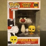 Funko Pop! Animation Looney Tunes Sylvester & Tweety #309 Vinyl Figure Bobblehead Vaulted Collectibl - Funko Pop Figure