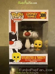 Funko Pop! Animation Looney Tunes Sylvester & Tweety #309 Vinyl Figure Bobblehead Vaulted Collectibl - Funko Pop Figure