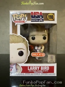 Funko Pop! Basketball USA #110 Larry Bird (Target Exclusive) Vinyl Figure Bobblehead Vaulted Collect - Funko Pop Figure