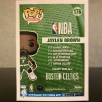 Funko Pop Boston Celtics Jaylen Brown #176 White Jersey Funko.com Exclusive Vinyl Figure Bobblehead  - Funko Pop Figure