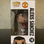 Funko Pop Football #18 Alexis Sanchez Vinyl Figure Bobblehead Vaulted Collectible With Protector - Funko Pop Figure