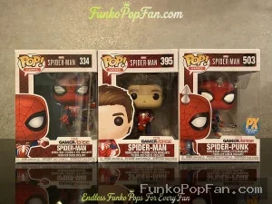 Bundle Funko Pop Games Gamerverse #334 Spider-Man / Spider-Man #395 / Spider-Punk #503 Vinyl Figure  - Funko Pop Figure
