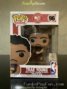 Funko Pop! NBA #96 Trae Young (Atlanta Hawks) Vinyl Figure Bobblehead Vaulted Collectible With Prote - Funko Pop Figure