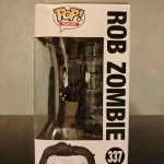 Funko Pop! Rocks #337 Rob Zombie Vinyl Figure Bobblehead Vaulted Collectible With Protector - Funko Pop Figure