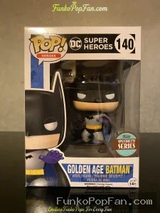 Funko Pop! DC Super Heroes Golden Age Batman #140 (Special Series) Vinyl Figure Bobblehead Vaulted C - Funko Pop Figure