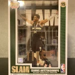 Funko Pop! SLAM Giannis Antetokounmpo #15 Vinyl Figure Bobblehead Vaulted Collectible With Protector - Funko Pop Figure