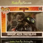 Funko Pop! Rides Dragon 2 #123 Hiccup with Toothless Vinyl Figure Bobblehead Vaulted Collectible Wit - Funko Pop Figure