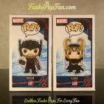 Bundle Funko Pop Marvel Collector Corps Ragnarok #247 Thor / #248 Loki (Exclusive) Vinyl Figure Bobb - Funko Pop Figure
