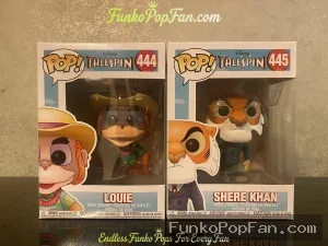Bundle Funko Pop! Disney Tailspin #444 Louie / #445 Shere Khan Vinyl Figure Bobblehead Vaulted Colle - Funko Pop Figure