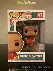 Funko Pop Football Liverpool #47 Thiago Alcântara Vinyl Figure Bobblehead Vaulted Collectible With P - Funko Pop Figure