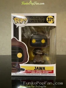 Funko Pop Star Wars #371 Jawa Vinyl Figure Bobblehead Vaulted Collectible With Protector - Funko Pop Figure