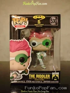 Funko Pop! Batman Forever #530 The Riddler Vinyl Figure Bobblehead Vaulted Collectible With Protecto - Funko Pop Figure