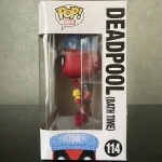 Funko Pop Marvel #114 Deadpool (Shower Cap & Ducky Target Exclusive) Vinyl Figure Bobblehead Vaulted - Funko Pop Figure