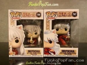 Bundle Funko Pop Animation #1590 Inuyasha / #767 Inuyasha Vinyl Figure Bobblehead Vaulted Collectibl - Funko Pop Figure