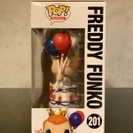Funko Pop! Birthday Freddy Funko #201 Vinyl Figure Bobblehead Vaulted Collectible With Protector - Funko Pop Figure