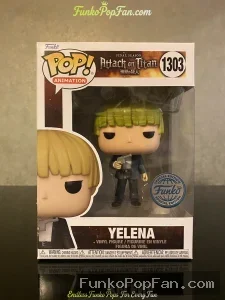 Funko Pop Animation Attack on Titan #1303 Yelena (Special Edition) Vinyl Figure Bobblehead Vaulted C - Funko Pop Figure