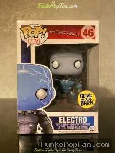 Funko Pop! Marvel Spider-Man 2 #46 Electro (Glow in the Dark) Vinyl Figure Bobblehead Vaulted Collec - Funko Pop Figure