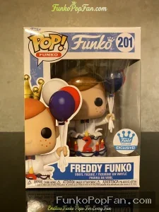Funko Pop! Birthday Freddy Funko #201 Vinyl Figure Bobblehead Vaulted Collectible With Protector - Funko Pop Figure