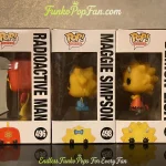 Bundle Funko Pop The Simpsons #496 Radioactive Man / #498 Maggie Simpson / #821 Demon Lisa Vinyl Fig - Funko Pop Figure