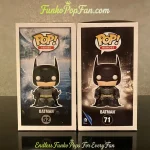 Funko Pop DC Heroes #52 Batman / #71 Batman Vinyl Figure Bobblehead Vaulted Collectible With Protect - Funko Pop Figure