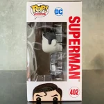 Funko Pop! DC Heroes Superman #402 (Convention Exclusive) Vinyl Figure Bobblehead Vaulted Collectibl - Funko Pop Figure