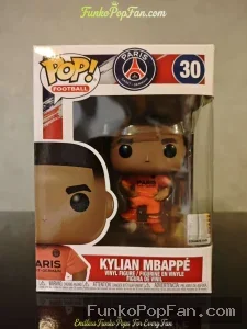 Funko Pop! Football Paris Saint-Germain #30 Kylian Mbappé Vinyl Figure Bobblehead Vaulted Collectibl - Funko Pop Figure